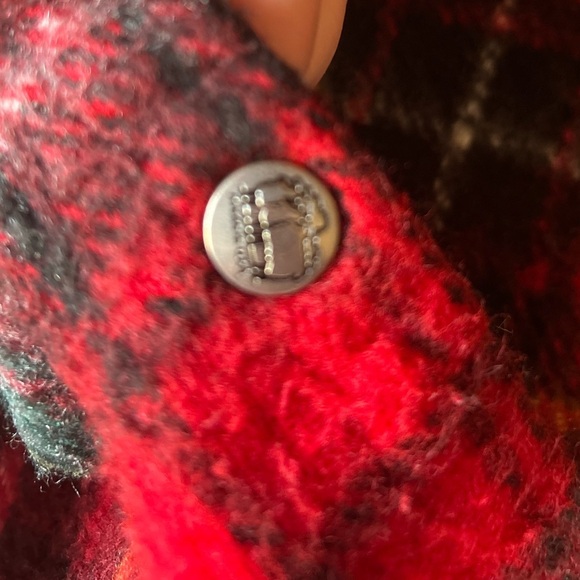 Tennessee Woolen Mills Wearable Blanket Wrap Snap Plaid Stadium Robe Snuggle USA - Picture 3 of 13